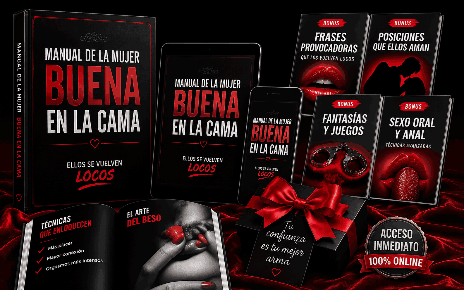 Manual de la Mujer Buena en la Cama — acceso inmediato, 100% online